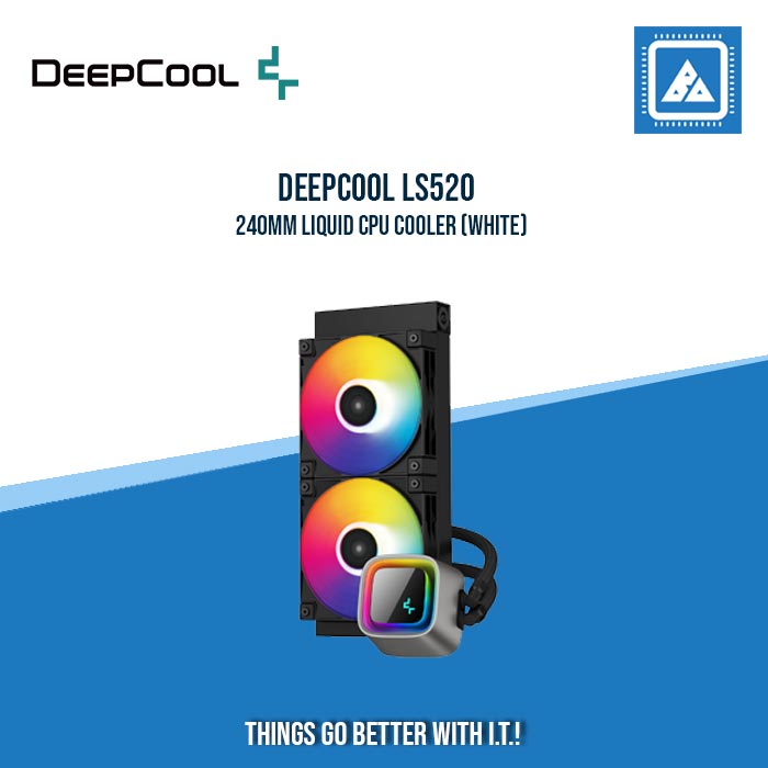 DEEPCOOL LS520 240MM LIQUID CPU COOLER DEEPCOOL LS520 240MM LIQUID CPU COOLER
